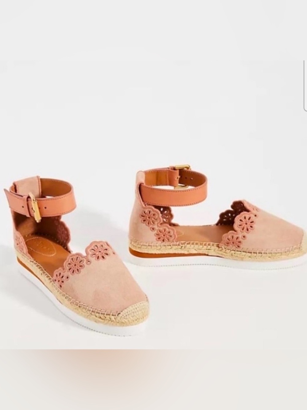 See by Chloe leather & suede espadrilles